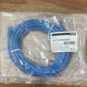 Ethernet Legrand‎ C2G 10ft Cat5e Snagless Blue Cable